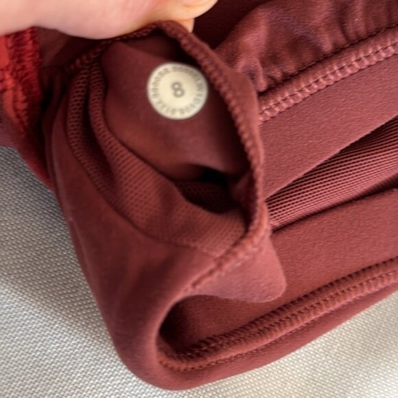 Lululemon Align Cropped Tank Top Spray Leaf Fireside Red Multi Size 8 - Picture 7 of 7